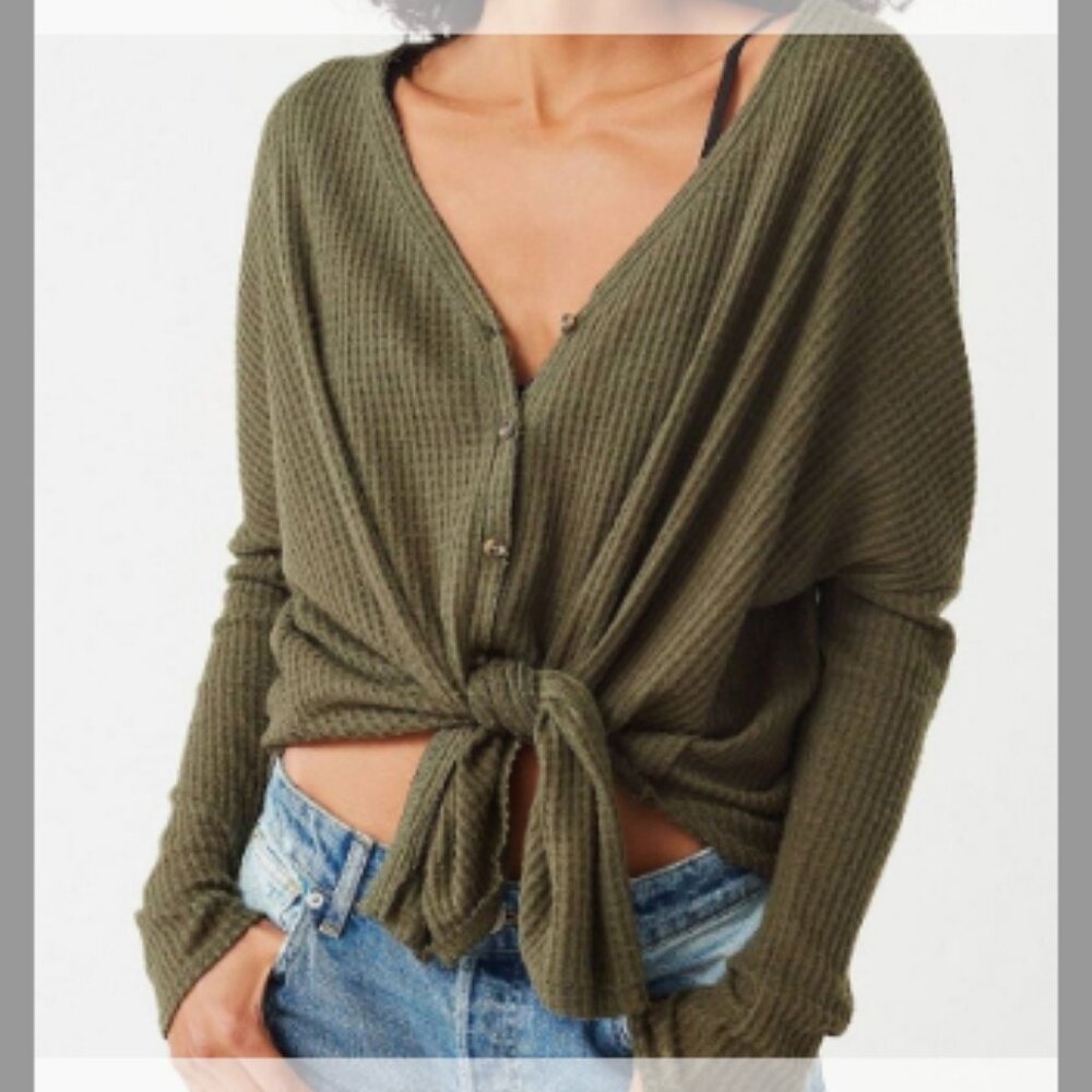 Urban Outfitters | Out From Under Waffle Knit